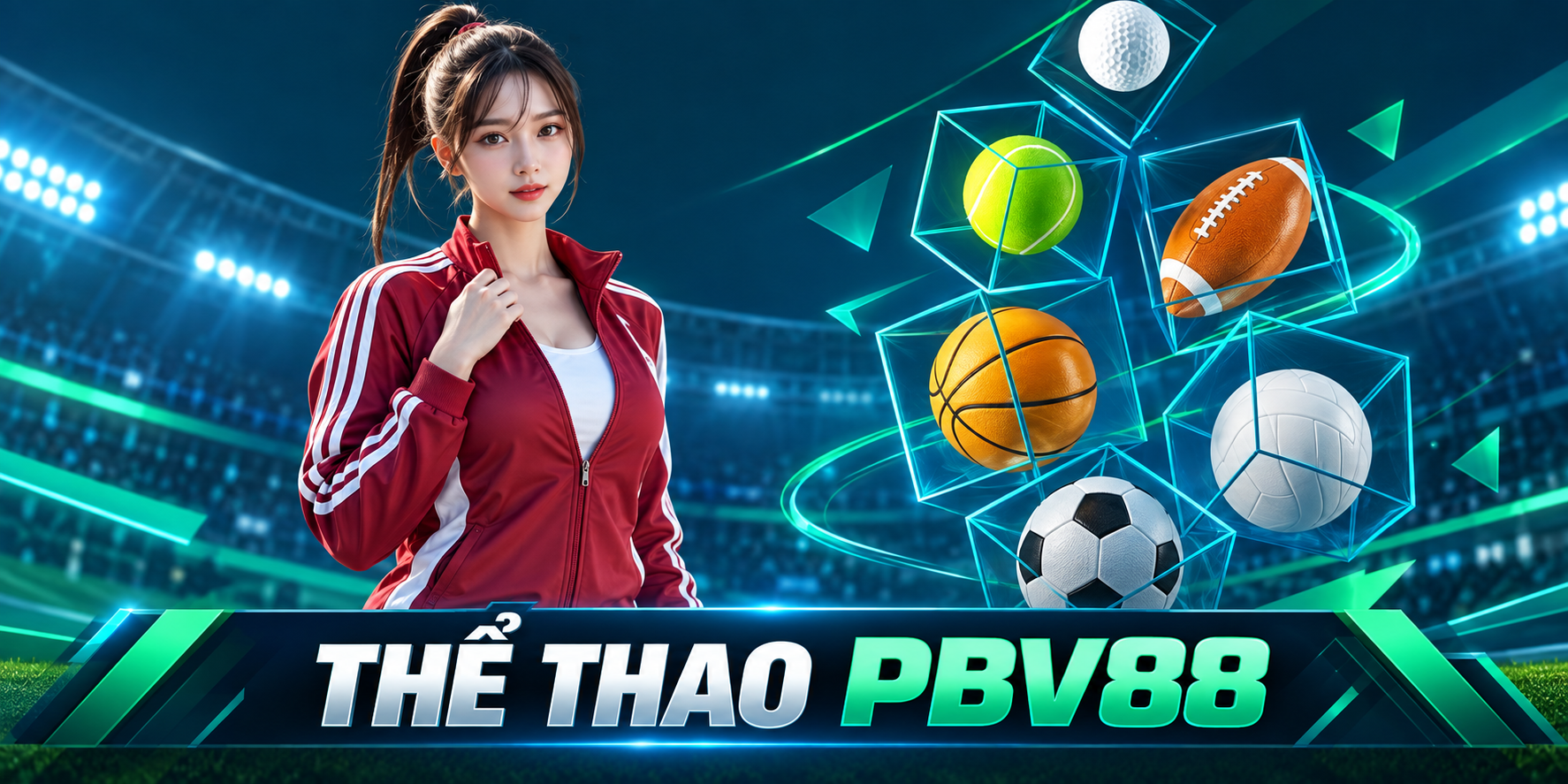 Biểu tượng thể thao và màn hình theo dõi trận đấu
